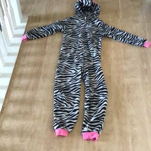 Zebra pajama onesie🦓✨